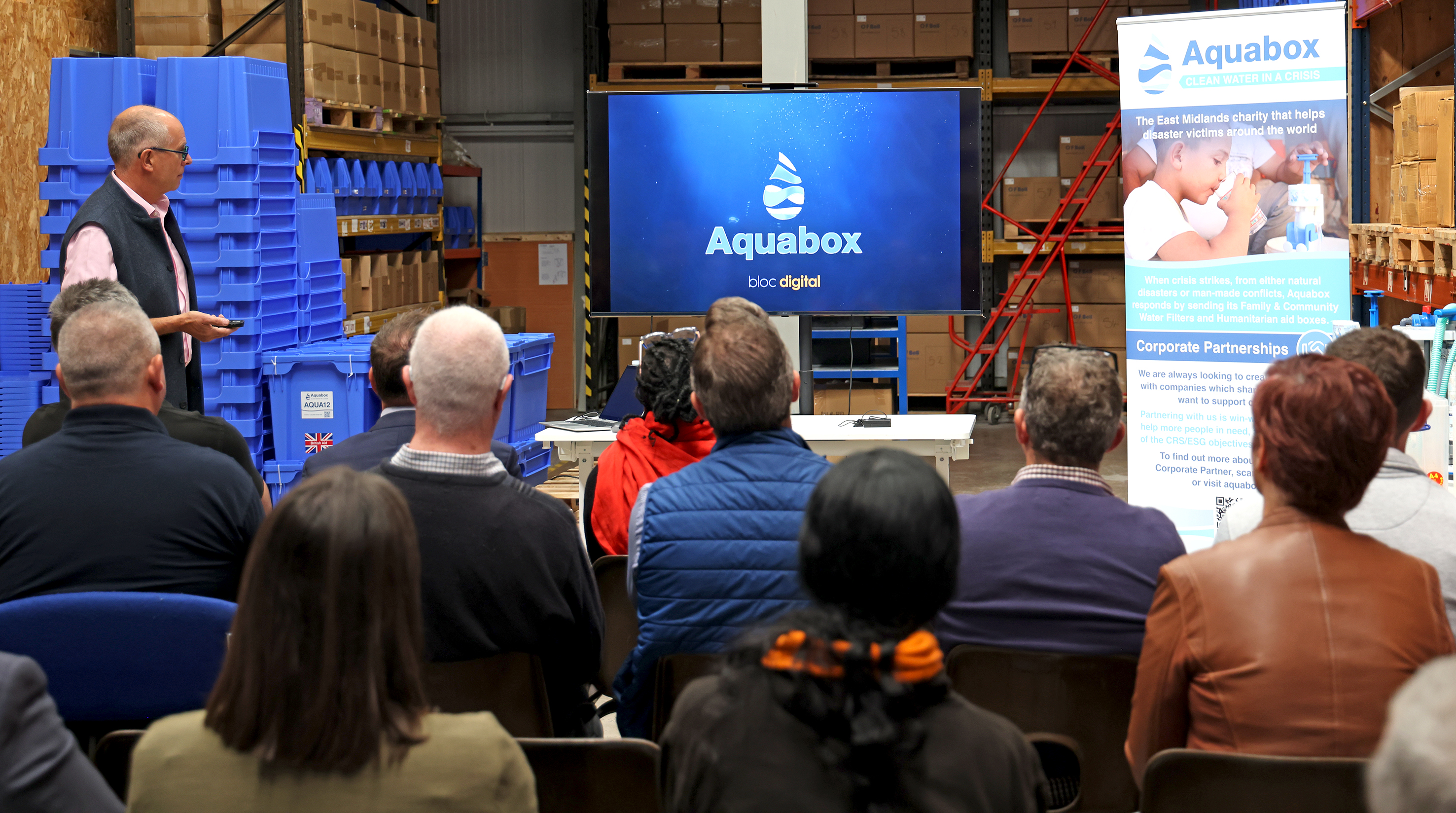 Donating our skills supporting Aquabox Water Aid Innovation