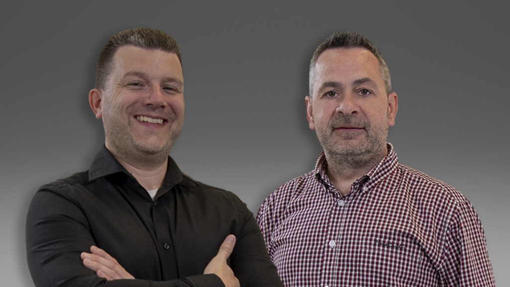 Bloc Co-Founder and Director Keith Cox and Head of Sales and Solutions Development Steve Bentley