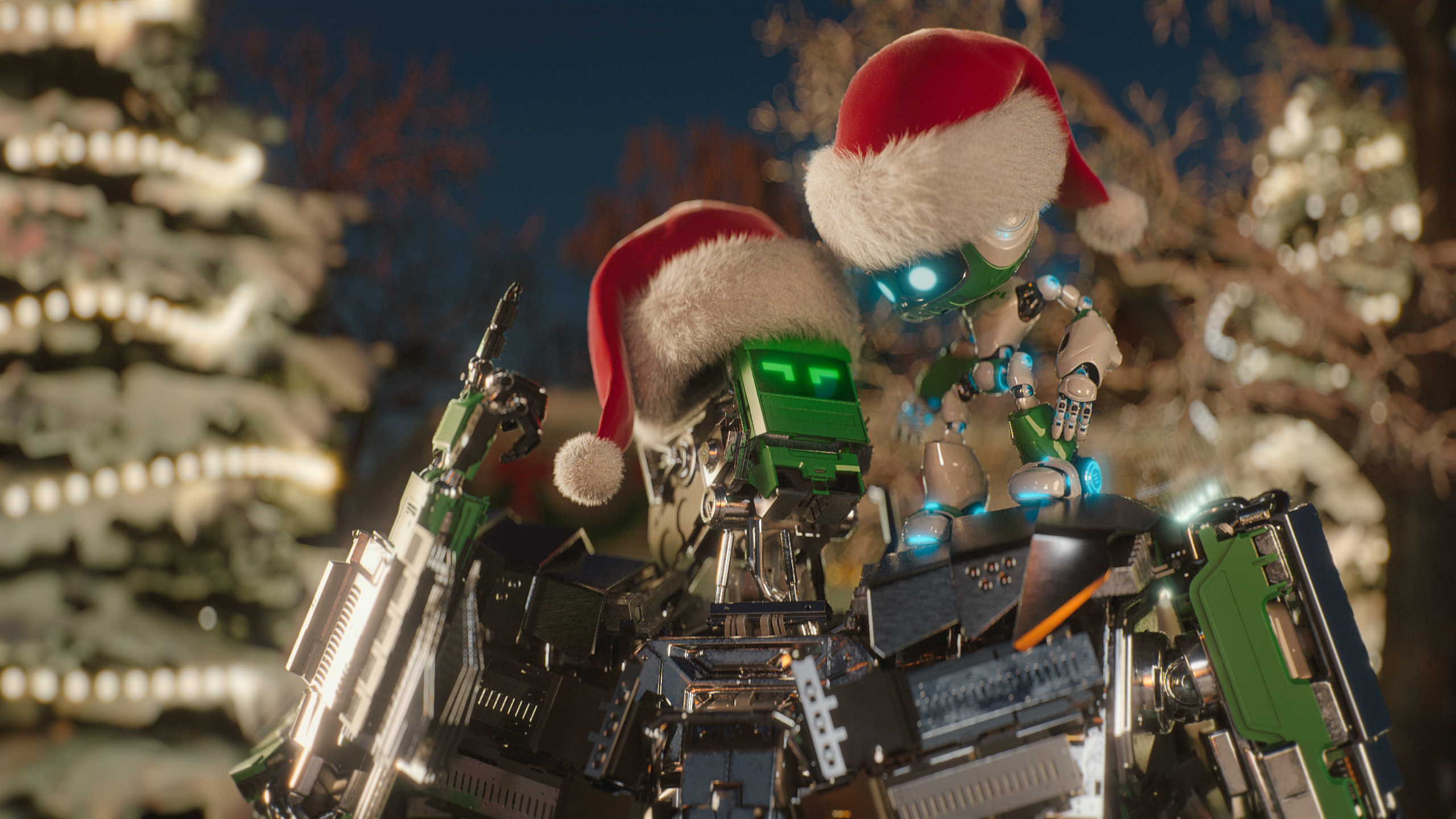 DM-50 Christmas Robot