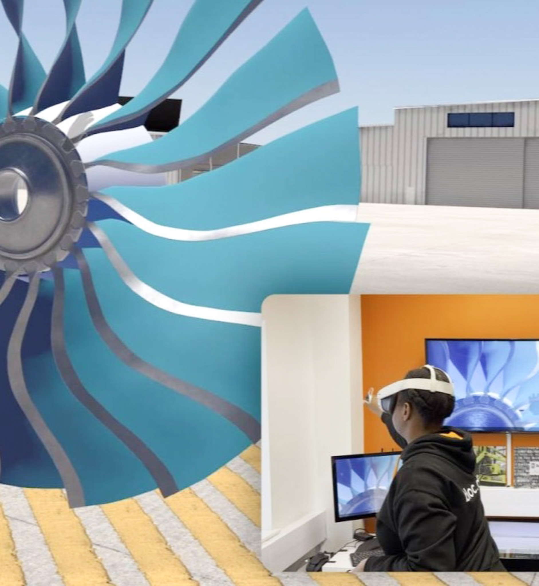 UltraFan Multi-User VR Training